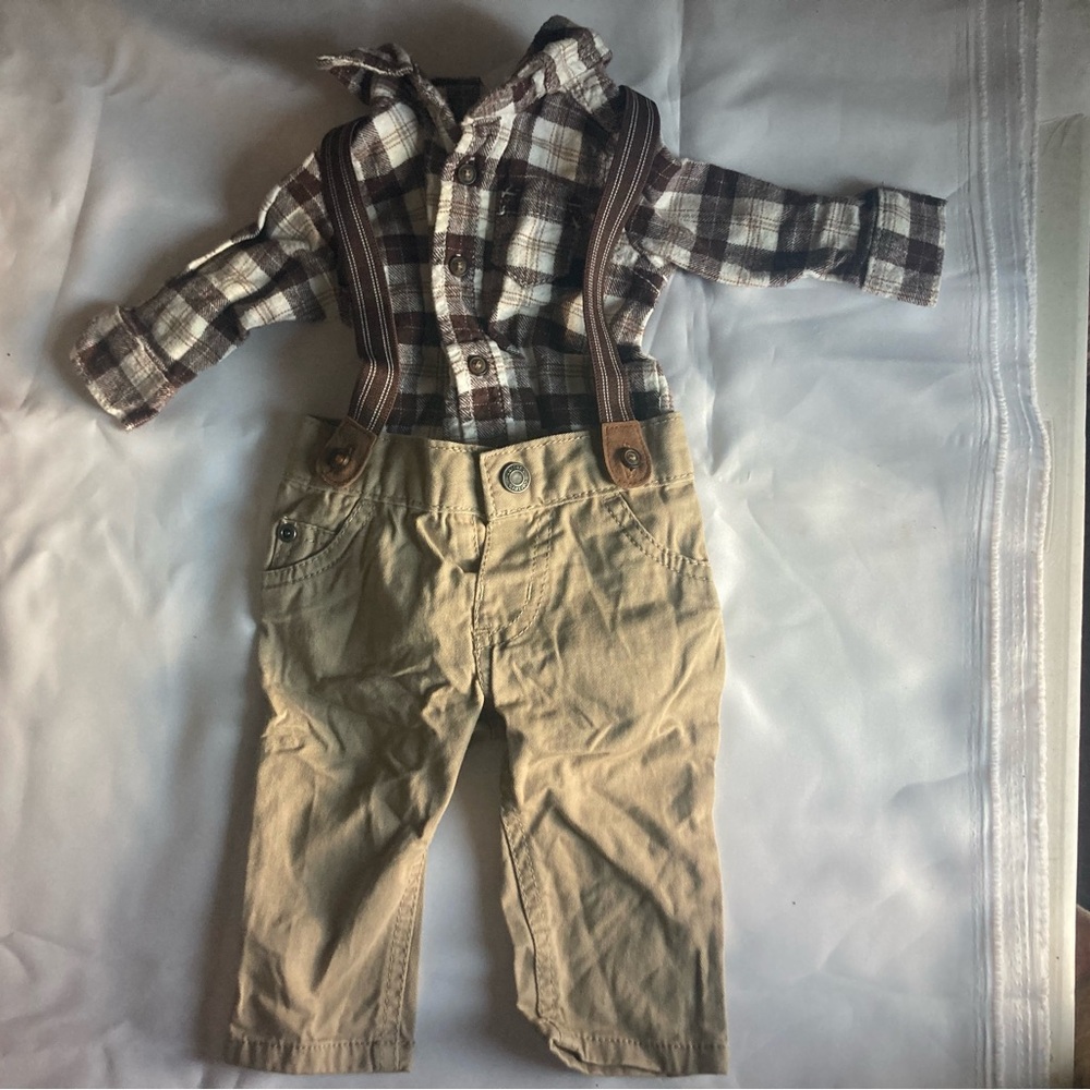 Carter's Boys Dress Suspender Set